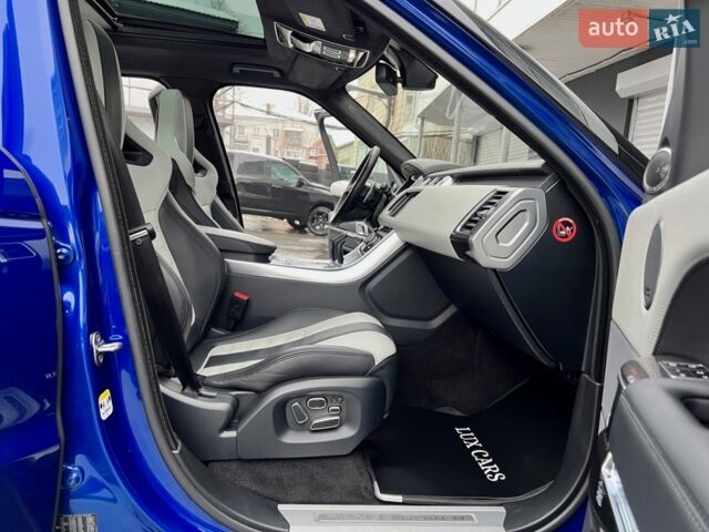 Синій Ленд Ровер Range Rover Sport, об'ємом двигуна 5 л та пробігом 97 тис. км за 59900 $, фото 64 на Automoto.ua