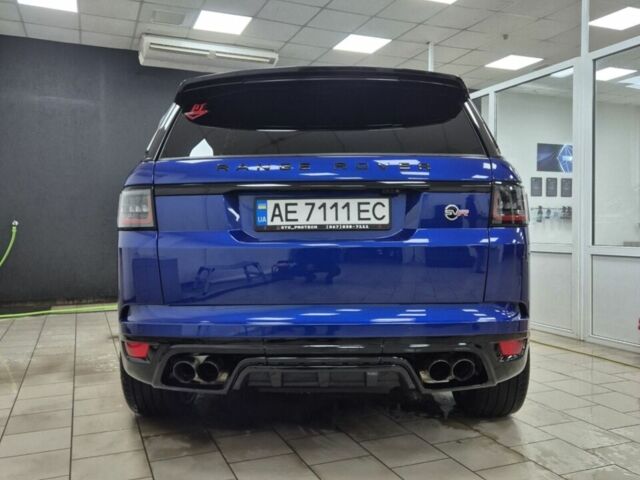 Синій Ленд Ровер Range Rover Sport, об'ємом двигуна 5 л та пробігом 130 тис. км за 41000 $, фото 2 на Automoto.ua