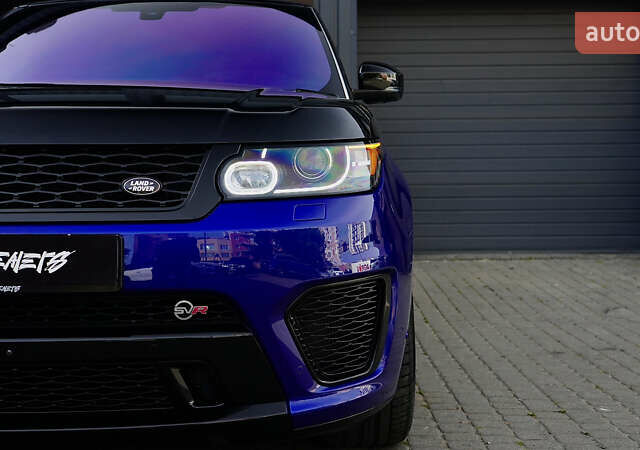 Синій Ленд Ровер Range Rover Sport, об'ємом двигуна 5 л та пробігом 88 тис. км за 56900 $, фото 7 на Automoto.ua