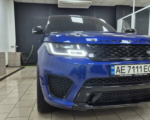Синій Ленд Ровер Range Rover Sport, об'ємом двигуна 5 л та пробігом 128 тис. км за 47000 $, фото 4 на Automoto.ua