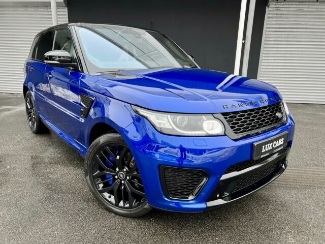 Синій Ленд Ровер Range Rover Sport, об'ємом двигуна 5 л та пробігом 97 тис. км за 59900 $, фото 19 на Automoto.ua
