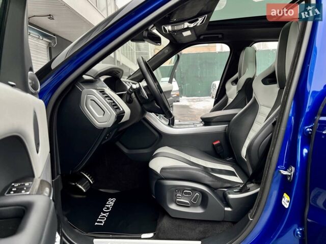 Синій Ленд Ровер Range Rover Sport, об'ємом двигуна 5 л та пробігом 99 тис. км за 59900 $, фото 52 на Automoto.ua