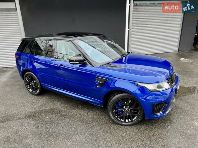 Синій Ленд Ровер Range Rover Sport, об'ємом двигуна 5 л та пробігом 99 тис. км за 59900 $, фото 15 на Automoto.ua