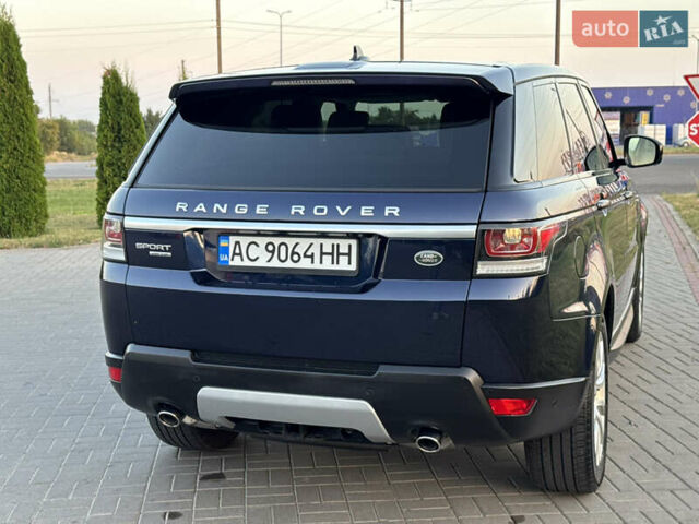 Синій Ленд Ровер Range Rover Sport, об'ємом двигуна 2.99 л та пробігом 101 тис. км за 25500 $, фото 6 на Automoto.ua