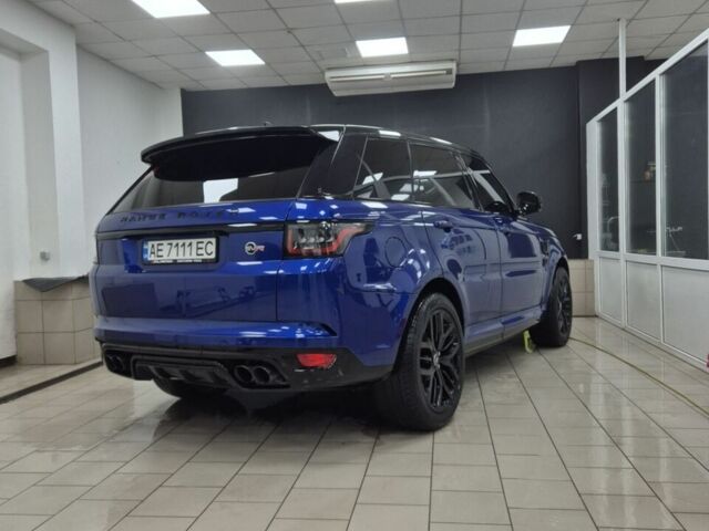 Синій Ленд Ровер Range Rover Sport, об'ємом двигуна 5 л та пробігом 130 тис. км за 41000 $, фото 3 на Automoto.ua