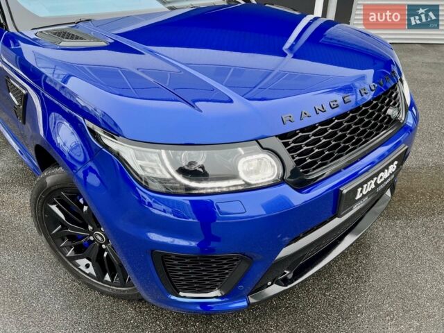 Синій Ленд Ровер Range Rover Sport, об'ємом двигуна 5 л та пробігом 99 тис. км за 59900 $, фото 25 на Automoto.ua