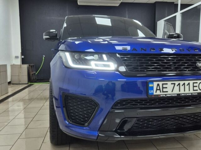 Синій Ленд Ровер Range Rover Sport, об'ємом двигуна 5 л та пробігом 130 тис. км за 41000 $, фото 4 на Automoto.ua