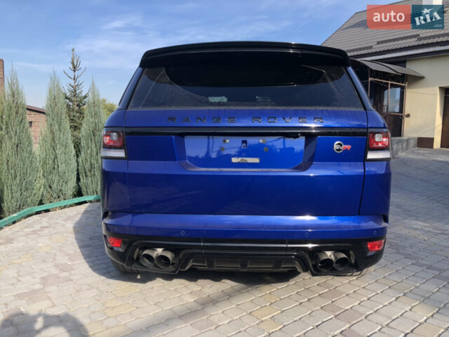 Синій Ленд Ровер Range Rover Sport, об'ємом двигуна 5 л та пробігом 147 тис. км за 37000 $, фото 4 на Automoto.ua