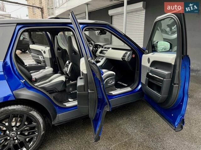 Синій Ленд Ровер Range Rover Sport, об'ємом двигуна 5 л та пробігом 99 тис. км за 59900 $, фото 50 на Automoto.ua