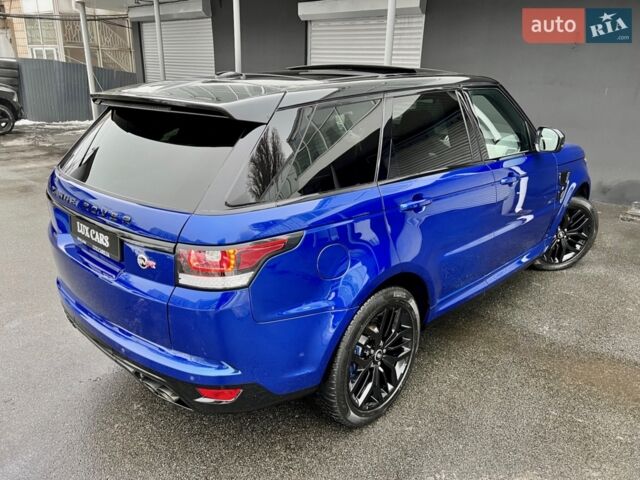 Синій Ленд Ровер Range Rover Sport, об'ємом двигуна 5 л та пробігом 97 тис. км за 59900 $, фото 35 на Automoto.ua