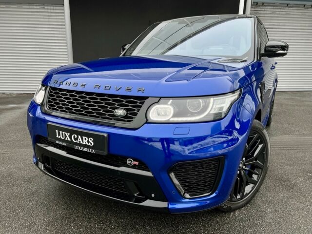 Синій Ленд Ровер Range Rover Sport, об'ємом двигуна 5 л та пробігом 97 тис. км за 59900 $, фото 13 на Automoto.ua
