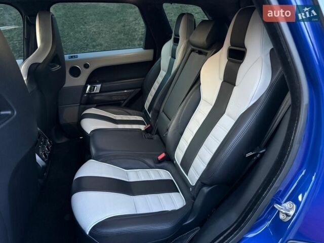 Синий Ленд Ровер Рендж Ровер Спорт, объемом двигателя 5 л и пробегом 159 тыс. км за 47000 $, фото 5 на Automoto.ua