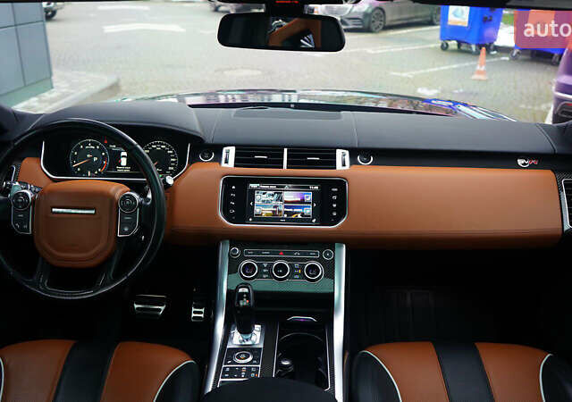 Синій Ленд Ровер Range Rover Sport, об'ємом двигуна 5 л та пробігом 97 тис. км за 50900 $, фото 6 на Automoto.ua