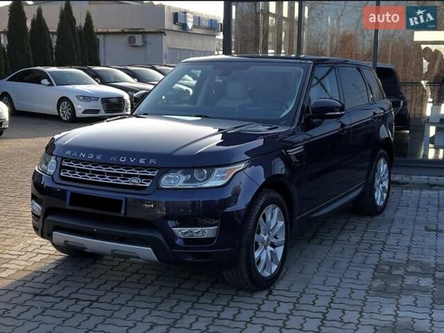 Синій Ленд Ровер Range Rover Sport, об'ємом двигуна 2.99 л та пробігом 102 тис. км за 23500 $, фото 1 на Automoto.ua