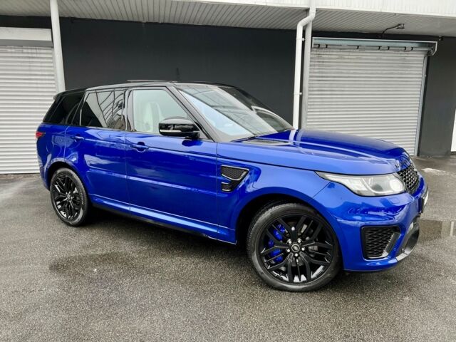 Синій Ленд Ровер Range Rover Sport, об'ємом двигуна 5 л та пробігом 97 тис. км за 59900 $, фото 16 на Automoto.ua