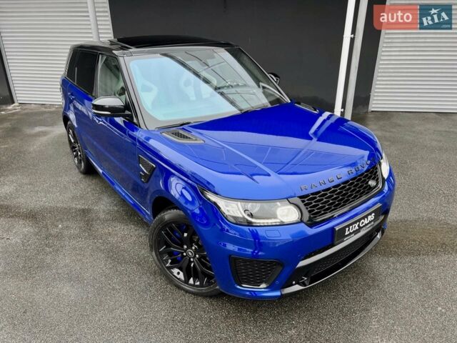 Синій Ленд Ровер Range Rover Sport, об'ємом двигуна 5 л та пробігом 99 тис. км за 59900 $, фото 19 на Automoto.ua