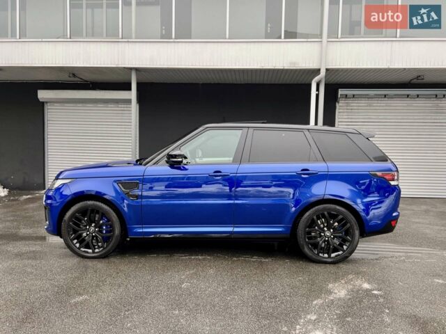 Синій Ленд Ровер Range Rover Sport, об'ємом двигуна 5 л та пробігом 99 тис. км за 59900 $, фото 24 на Automoto.ua