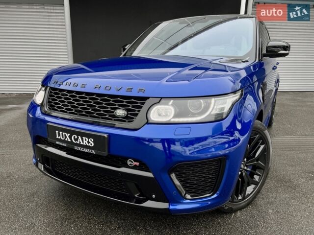 Синій Ленд Ровер Range Rover Sport, об'ємом двигуна 5 л та пробігом 97 тис. км за 59900 $, фото 13 на Automoto.ua