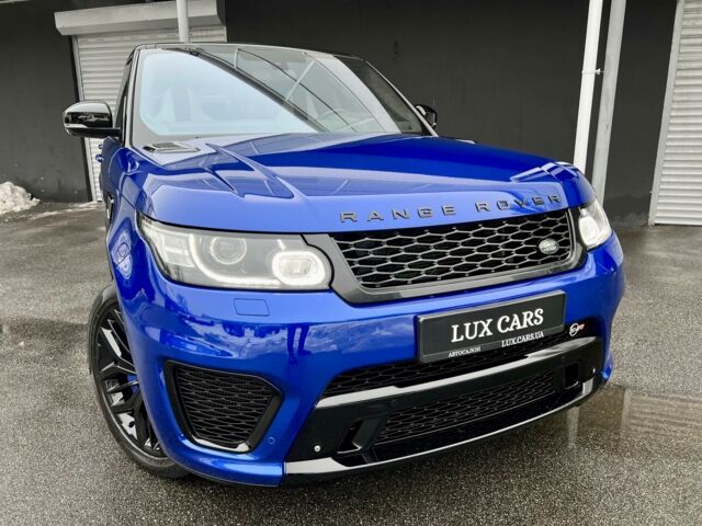 Синій Ленд Ровер Range Rover Sport, об'ємом двигуна 5 л та пробігом 97 тис. км за 59900 $, фото 21 на Automoto.ua