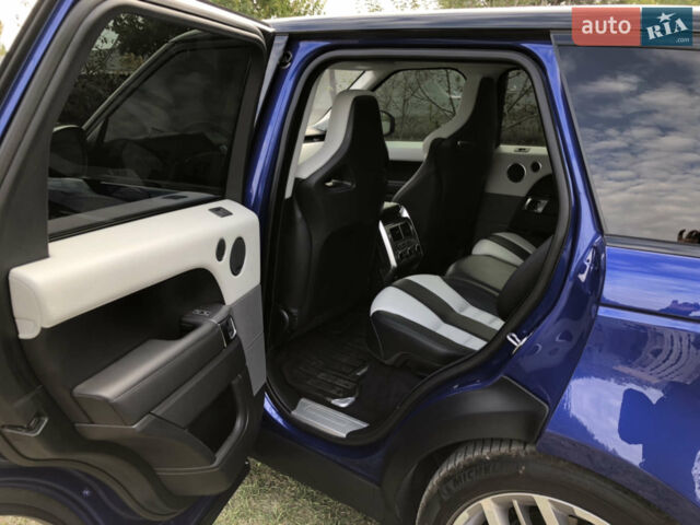 Синій Ленд Ровер Range Rover Sport, об'ємом двигуна 5 л та пробігом 147 тис. км за 37000 $, фото 7 на Automoto.ua