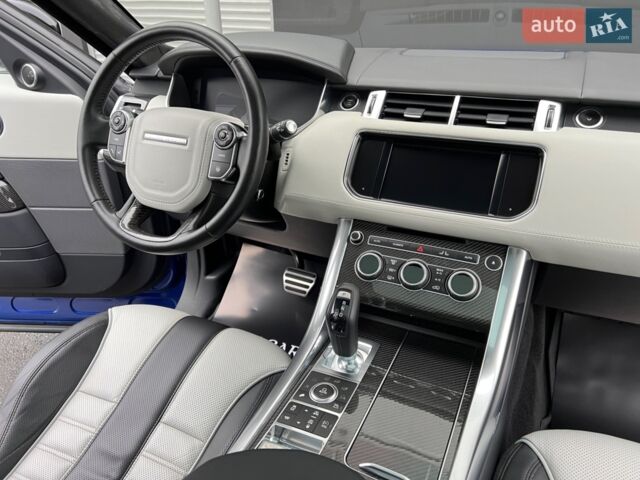 Синій Ленд Ровер Range Rover Sport, об'ємом двигуна 5 л та пробігом 97 тис. км за 59900 $, фото 55 на Automoto.ua