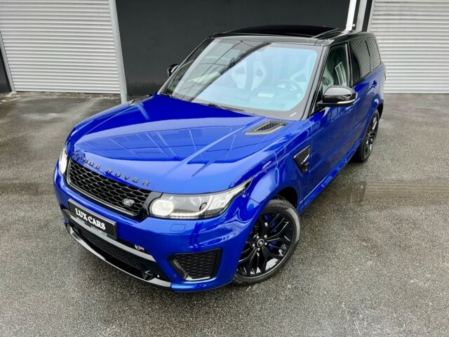 Синій Ленд Ровер Range Rover Sport, об'ємом двигуна 5 л та пробігом 97 тис. км за 59900 $, фото 9 на Automoto.ua