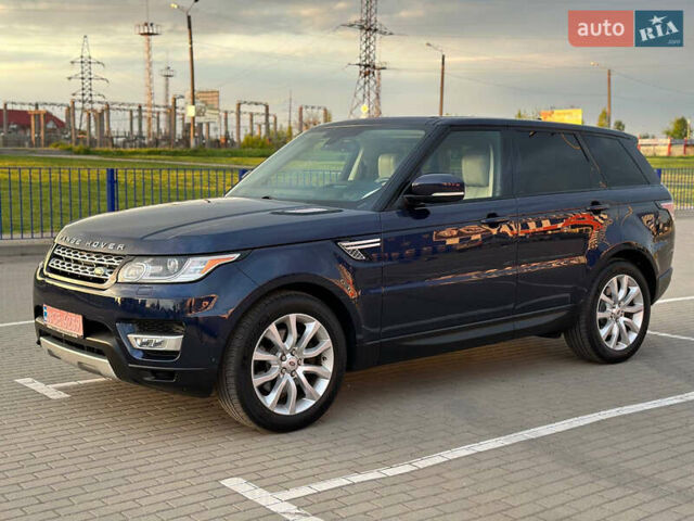 Ленд Ровер Range Rover Sport 2015 у Нововолинськ на Automoto.ua Синій Ленд Ровер Range Rover Sport, об'ємом двигуна 2.99 л та пробігом 100 тис. км за 25900 $, фото 2 на Automoto.ua