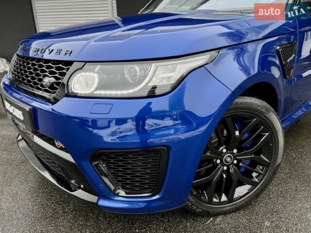 Синій Ленд Ровер Range Rover Sport, об'ємом двигуна 5 л та пробігом 99 тис. км за 59900 $, фото 12 на Automoto.ua