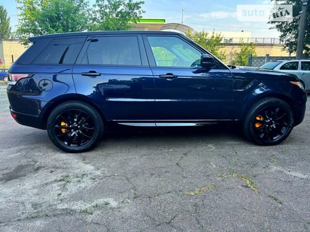 Синій Ленд Ровер Range Rover Sport, об'ємом двигуна 3 л та пробігом 108 тис. км за 34500 $, фото 2 на Automoto.ua