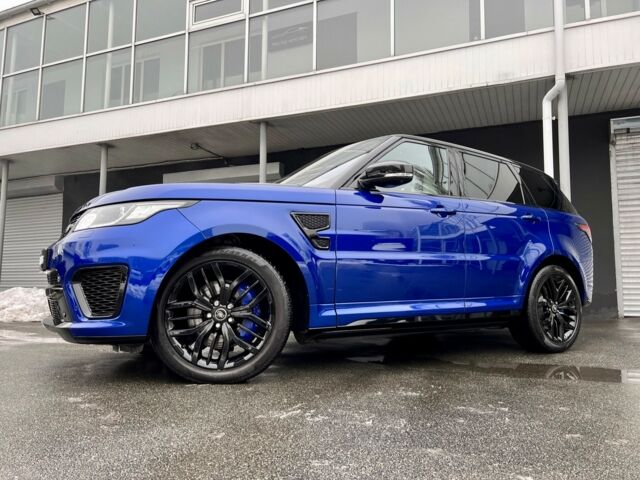 Синій Ленд Ровер Range Rover Sport, об'ємом двигуна 5 л та пробігом 97 тис. км за 59900 $, фото 7 на Automoto.ua