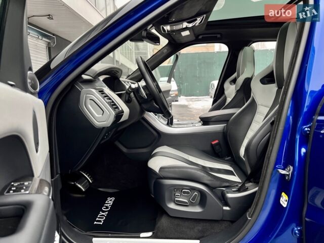 Синій Ленд Ровер Range Rover Sport, об'ємом двигуна 5 л та пробігом 97 тис. км за 59900 $, фото 51 на Automoto.ua