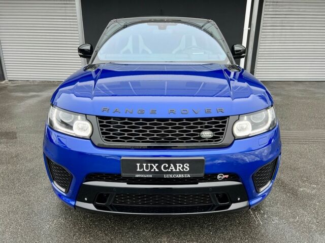 Синій Ленд Ровер Range Rover Sport, об'ємом двигуна 5 л та пробігом 97 тис. км за 59900 $, фото 2 на Automoto.ua