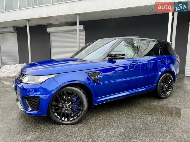 Синій Ленд Ровер Range Rover Sport, об'ємом двигуна 5 л та пробігом 99 тис. км за 59900 $, фото 6 на Automoto.ua