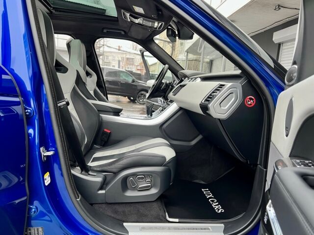 Синій Ленд Ровер Range Rover Sport, об'ємом двигуна 5 л та пробігом 97 тис. км за 59900 $, фото 62 на Automoto.ua