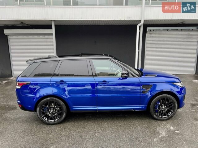 Синій Ленд Ровер Range Rover Sport, об'ємом двигуна 5 л та пробігом 99 тис. км за 59900 $, фото 30 на Automoto.ua