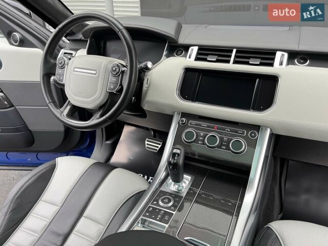 Синій Ленд Ровер Range Rover Sport, об'ємом двигуна 5 л та пробігом 99 тис. км за 59900 $, фото 56 на Automoto.ua