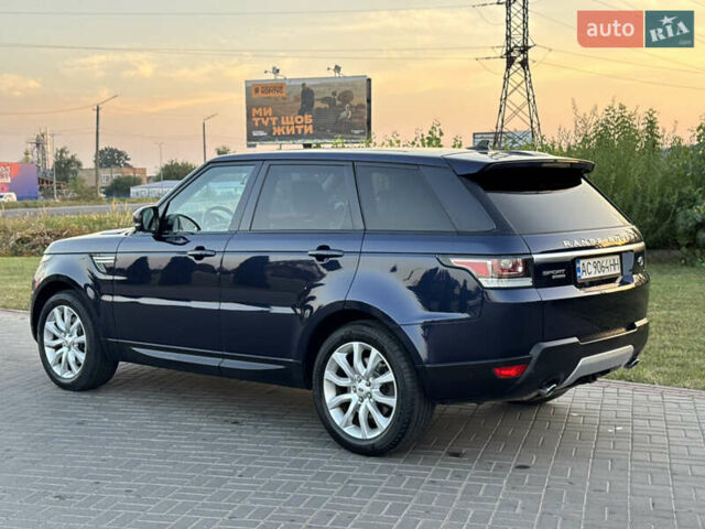 Синій Ленд Ровер Range Rover Sport, об'ємом двигуна 2.99 л та пробігом 101 тис. км за 25500 $, фото 4 на Automoto.ua