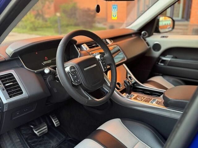 Синій Ленд Ровер Range Rover Sport, об'ємом двигуна 5 л та пробігом 148 тис. км за 34000 $, фото 5 на Automoto.ua