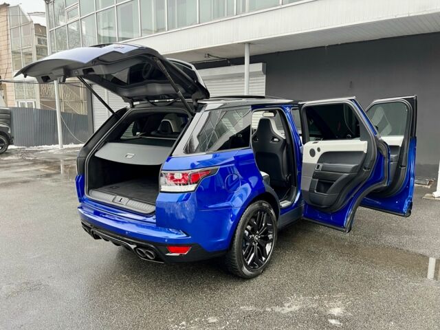 Синій Ленд Ровер Range Rover Sport, об'ємом двигуна 5 л та пробігом 97 тис. км за 59900 $, фото 50 на Automoto.ua