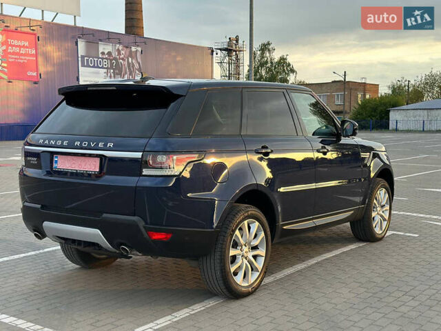 Ленд Ровер Range Rover Sport 2015 у Нововолинськ на Automoto.ua Синій Ленд Ровер Range Rover Sport, об'ємом двигуна 2.99 л та пробігом 100 тис. км за 25900 $, фото 7 на Automoto.ua