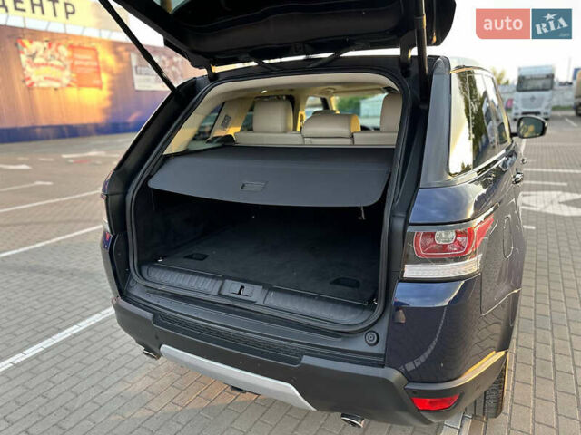 Ленд Ровер Range Rover Sport 2015 у Нововолинськ на Automoto.ua Синій Ленд Ровер Range Rover Sport, об'ємом двигуна 2.99 л та пробігом 100 тис. км за 25900 $, фото 11 на Automoto.ua