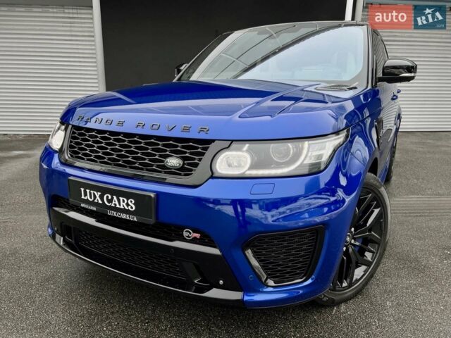 Синій Ленд Ровер Range Rover Sport, об'ємом двигуна 5 л та пробігом 99 тис. км за 59900 $, фото 14 на Automoto.ua