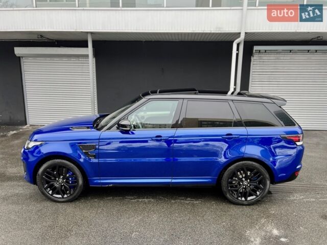 Синій Ленд Ровер Range Rover Sport, об'ємом двигуна 5 л та пробігом 97 тис. км за 59900 $, фото 25 на Automoto.ua