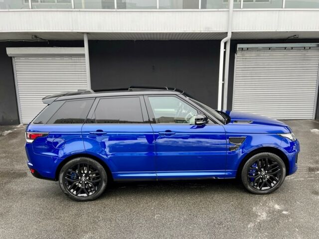 Синій Ленд Ровер Range Rover Sport, об'ємом двигуна 5 л та пробігом 97 тис. км за 59900 $, фото 28 на Automoto.ua