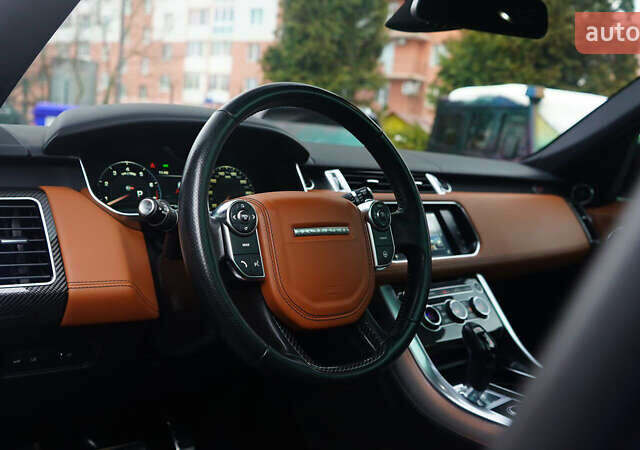 Синій Ленд Ровер Range Rover Sport, об'ємом двигуна 5 л та пробігом 97 тис. км за 50900 $, фото 5 на Automoto.ua