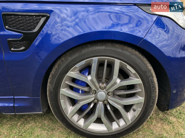 Синій Ленд Ровер Range Rover Sport, об'ємом двигуна 5 л та пробігом 147 тис. км за 37000 $, фото 11 на Automoto.ua
