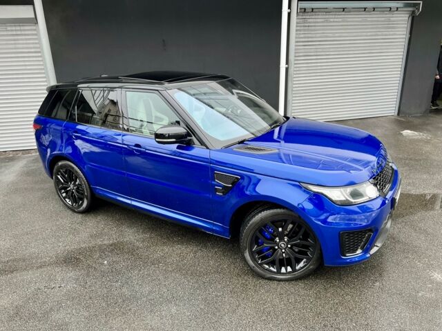 Синій Ленд Ровер Range Rover Sport, об'ємом двигуна 5 л та пробігом 97 тис. км за 59900 $, фото 15 на Automoto.ua