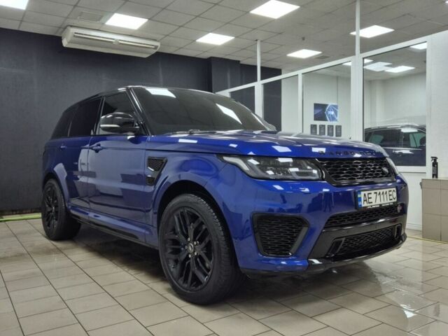 Синій Ленд Ровер Range Rover Sport, об'ємом двигуна 5 л та пробігом 130 тис. км за 41000 $, фото 1 на Automoto.ua