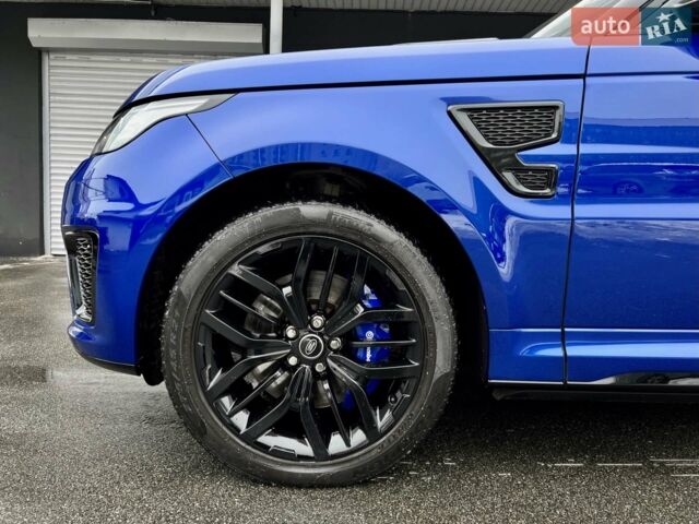 Синій Ленд Ровер Range Rover Sport, об'ємом двигуна 5 л та пробігом 99 тис. км за 59900 $, фото 27 на Automoto.ua
