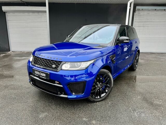 Синій Ленд Ровер Range Rover Sport, об'ємом двигуна 5 л та пробігом 97 тис. км за 59900 $, фото 12 на Automoto.ua